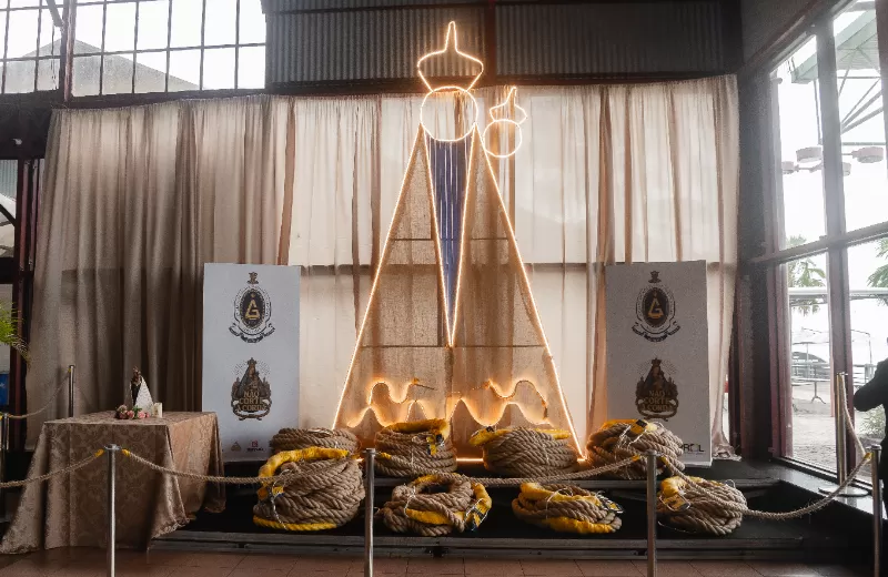 Corda do Círio de Nazaré está em exposição na Estação das Docas, em Belém