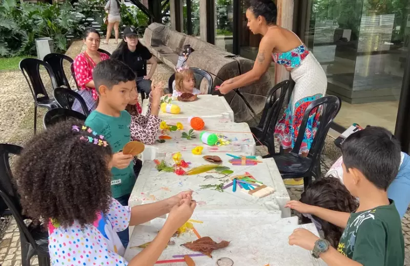 Halloween Amazônico: oficina infantil promove cultura e arte em Belém