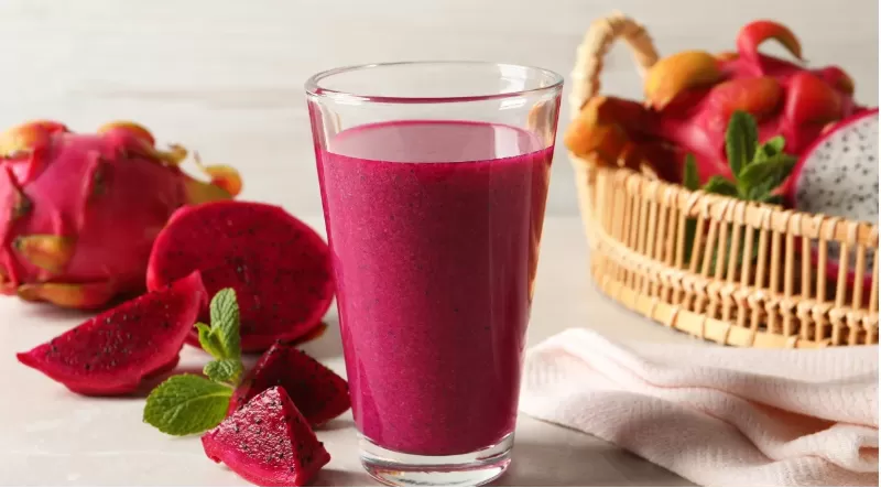 Veja os benefícios do suco de pitaya e como fazer combinações saudáveis com a fruta