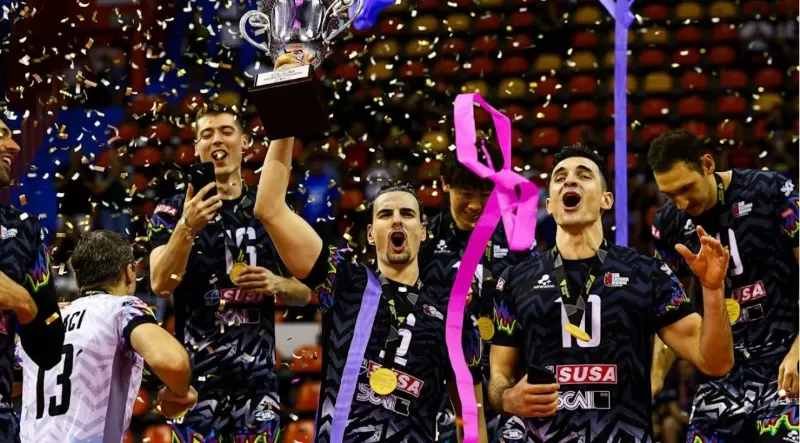 Em Belém, Perugia conquista o tricampeonato Mundial de vôlei ao vencer o Osaka