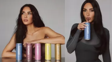 Kim Kardashian entra no mercado de bebidas energéticas